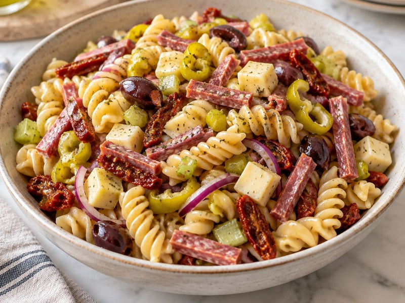 Rotini Chopped Salad That Keeps