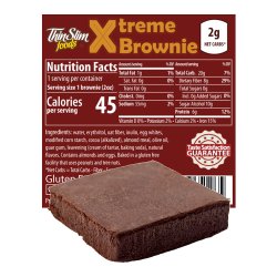 ThinSlim Foods Xtreme Brownie, 6pack ThinSlim Foods Xtreme Brownie, 6pack