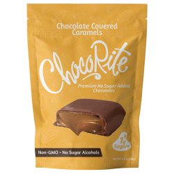 Chocorite Natural Candies, Chocolate Covered Caramels