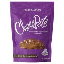 Chocorite Natural Candies, Pecan Clusters