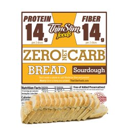 ThinSlim Foods Zero Net Carb Bread Sourdough ThinSlim Foods Zero Net Carb Bread Sourdough
