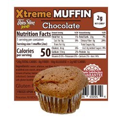 ThinSlim Foods Xtreme Muffins Chocolate, 6pack ThinSlim Foods Xtreme Muffins Chocolate, 6pack