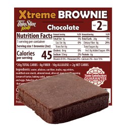 ThinSlim Foods Xtreme Brownie, 6pack ThinSlim Foods Xtreme Brownie, 6pack