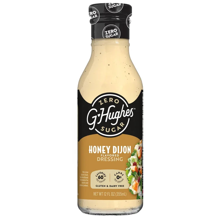G Hughes Smokehouse Sugar Free Salad Dressing (12 fl oz) - Honey Dijon One Bottle