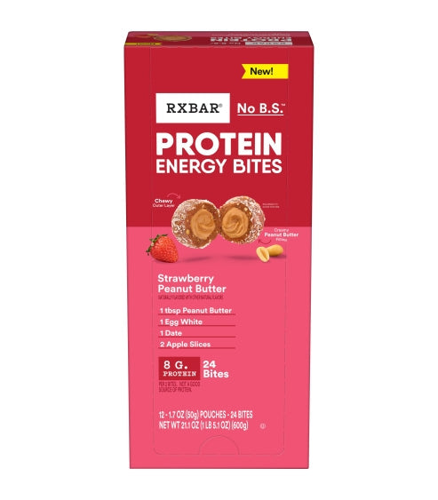 RXBAR Protein Energy Bites - Strawberry Peanut Butter