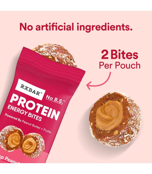 RXBAR Protein Energy Bites - Strawberry Peanut Butter