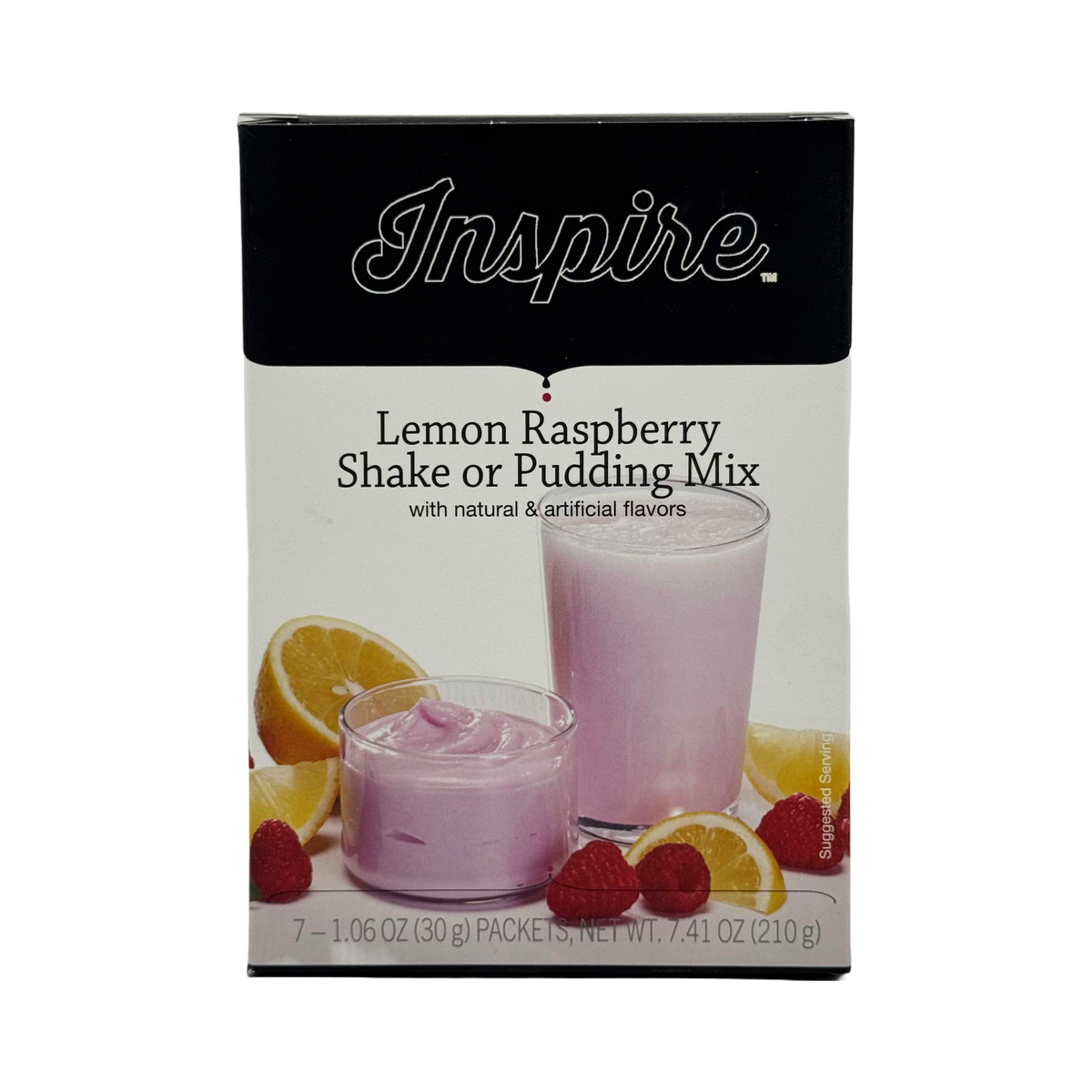 Inspire Protein Shake or Pudding Mix - Lemon Raspberry