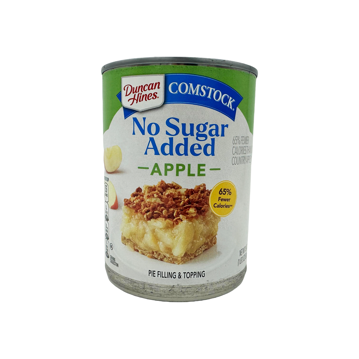 Duncan Hines No Sugar Added Pie Filling & Topping, 20 oz - Apple