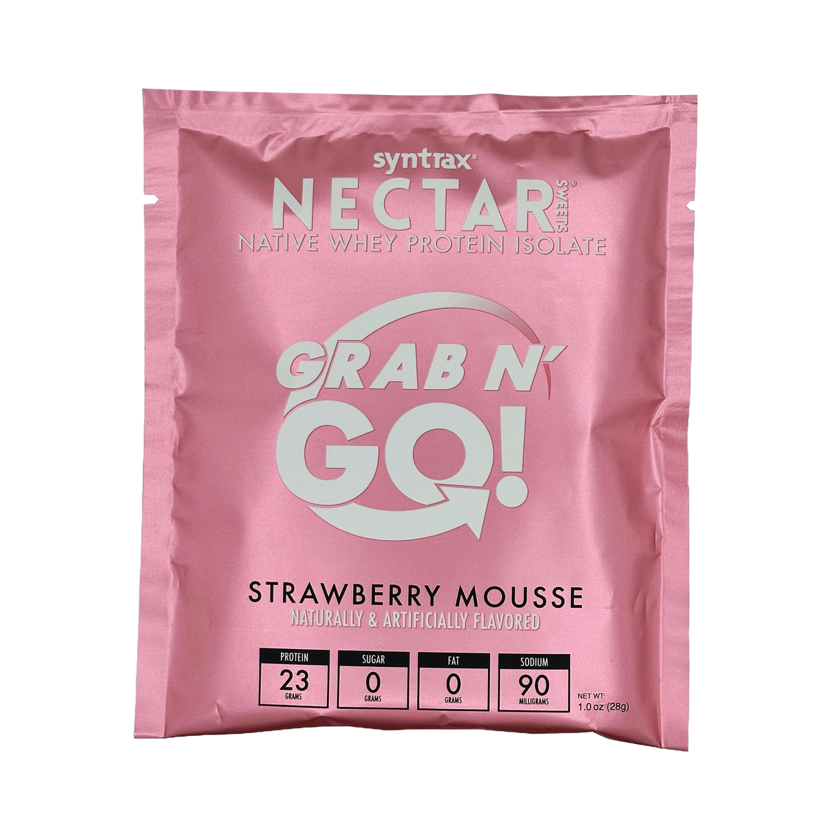 Syntrax Nectar Protein Powder Packet - Strawberry Mousse