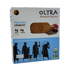Olyra Crunchy Breakfast Biscuits, 5.3 oz - Fig Anise