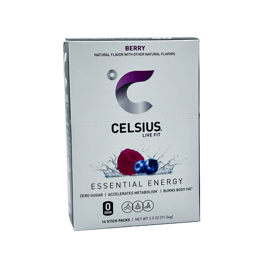 Celsius On-The-Go Packets, 14 packets - Berry