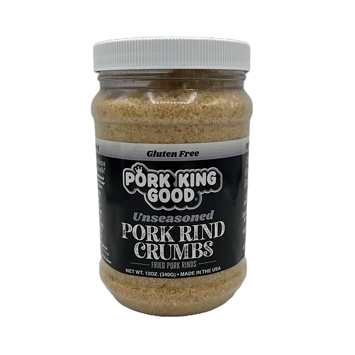 Pork King Good Pork Rind Crumbs, 12 oz - Unseasoned