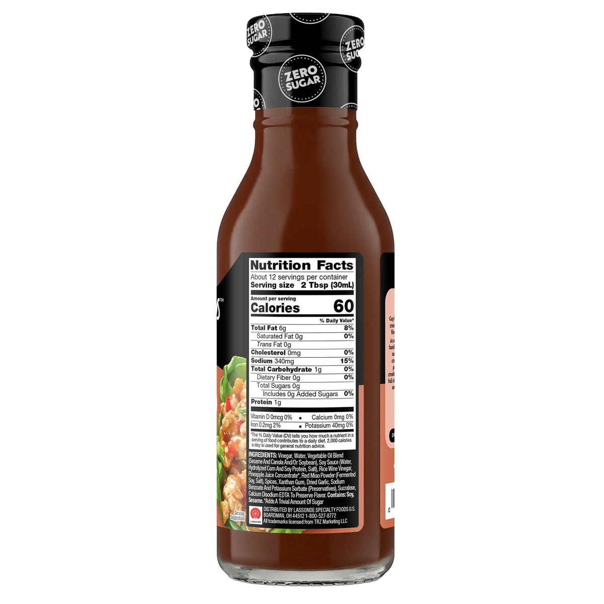 G Hughes Smokehouse Sugar Free Salad Dressing (12 fl oz) - Asian Miso