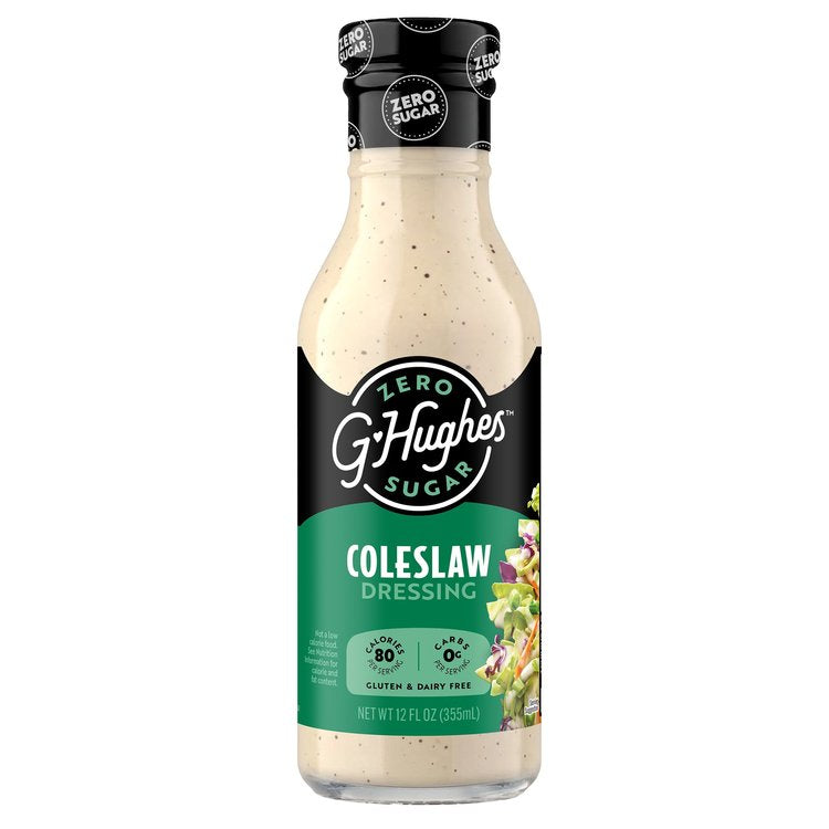 G Hughes Smokehouse Sugar Free Salad Dressing (12 fl oz) - Coleslaw One Bottle