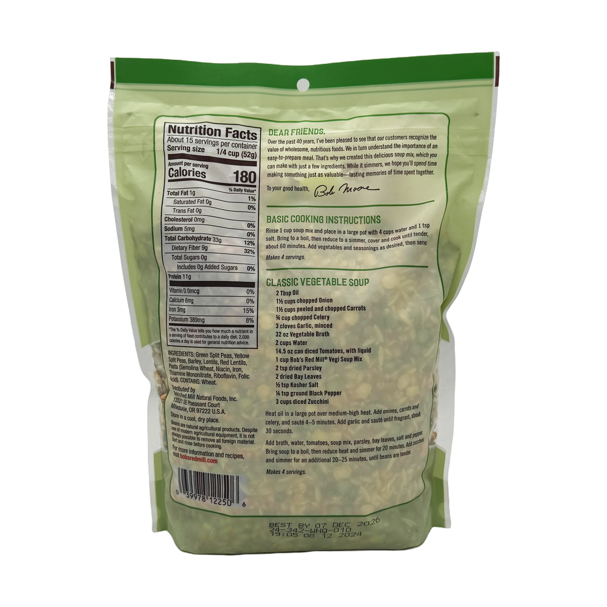 Bob's Red Mill Vegi Soup Mix 28 oz. — gallery image 2