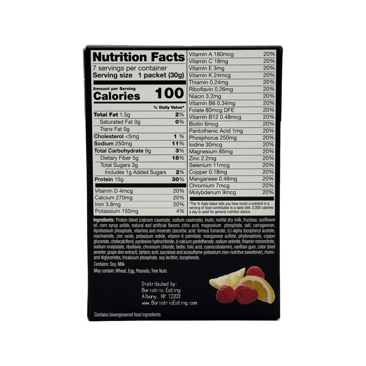 Inspire Protein Shake or Pudding Mix - Lemon Raspberry