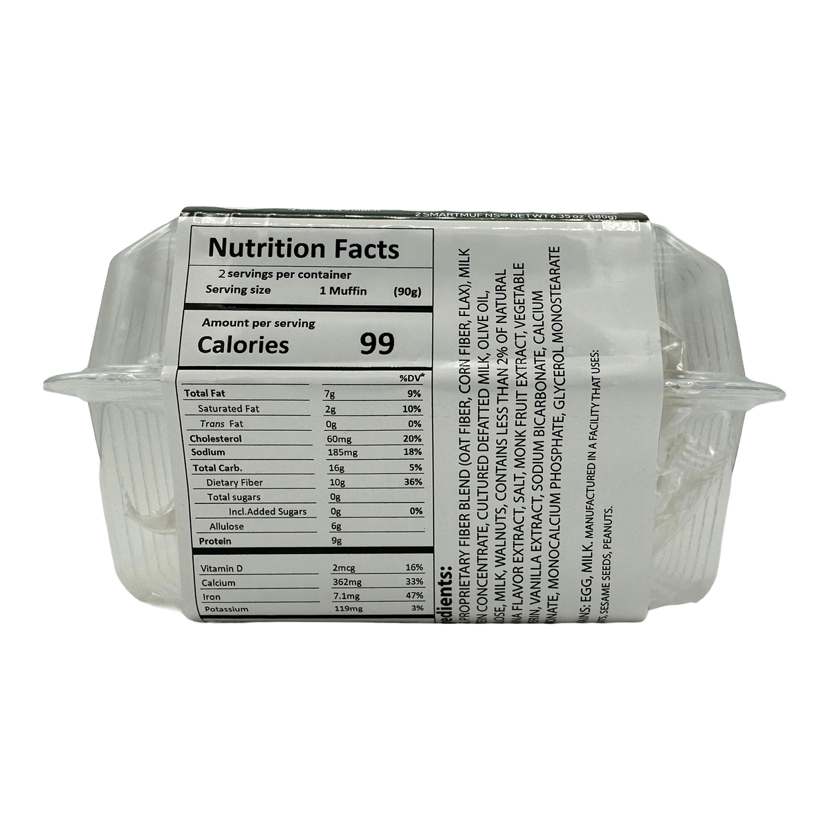 Smart Baking Company SmartMuf'n - Banana Nut