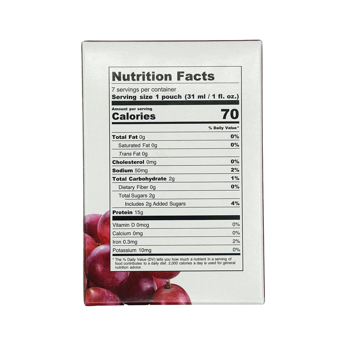 Proti Diet Concentrated Drink Mix, Grape, 7 Pouches