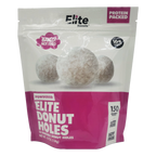 Elite Sweets High-Protein & Low-Carb Donut Holes - Powdered, One Pack