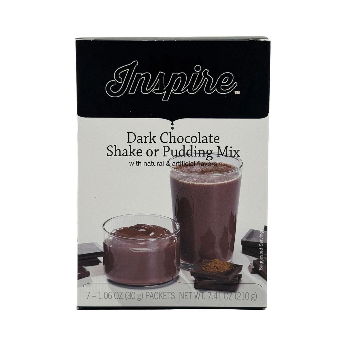 Inspire Protein Shake or Pudding Mix - Dark Chocolate
