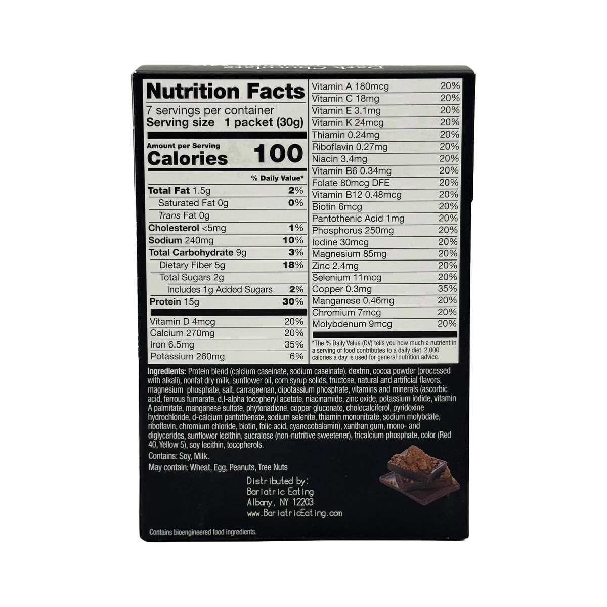 Inspire Protein Shake or Pudding Mix - Dark Chocolate