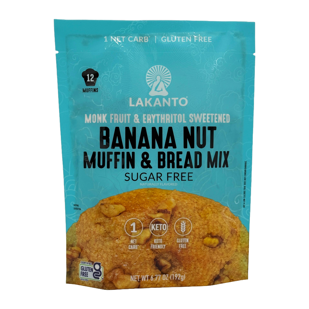Lakanto Sugar Free Muffin & Bread Mix - Banana Nut, 6.77 oz