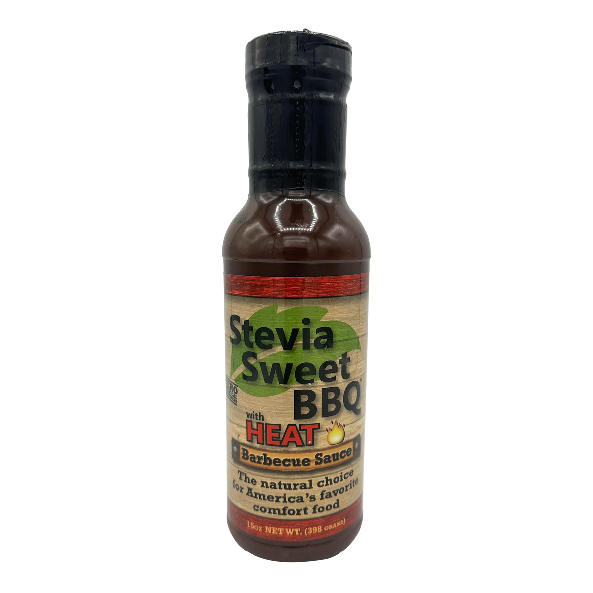 Stevia Sweet BBQ Low Carb Barbecue Sauce - with Heat 15 oz