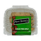 Aunt Gussie's Sugar Free Spelt Biscuits - Hazelnut