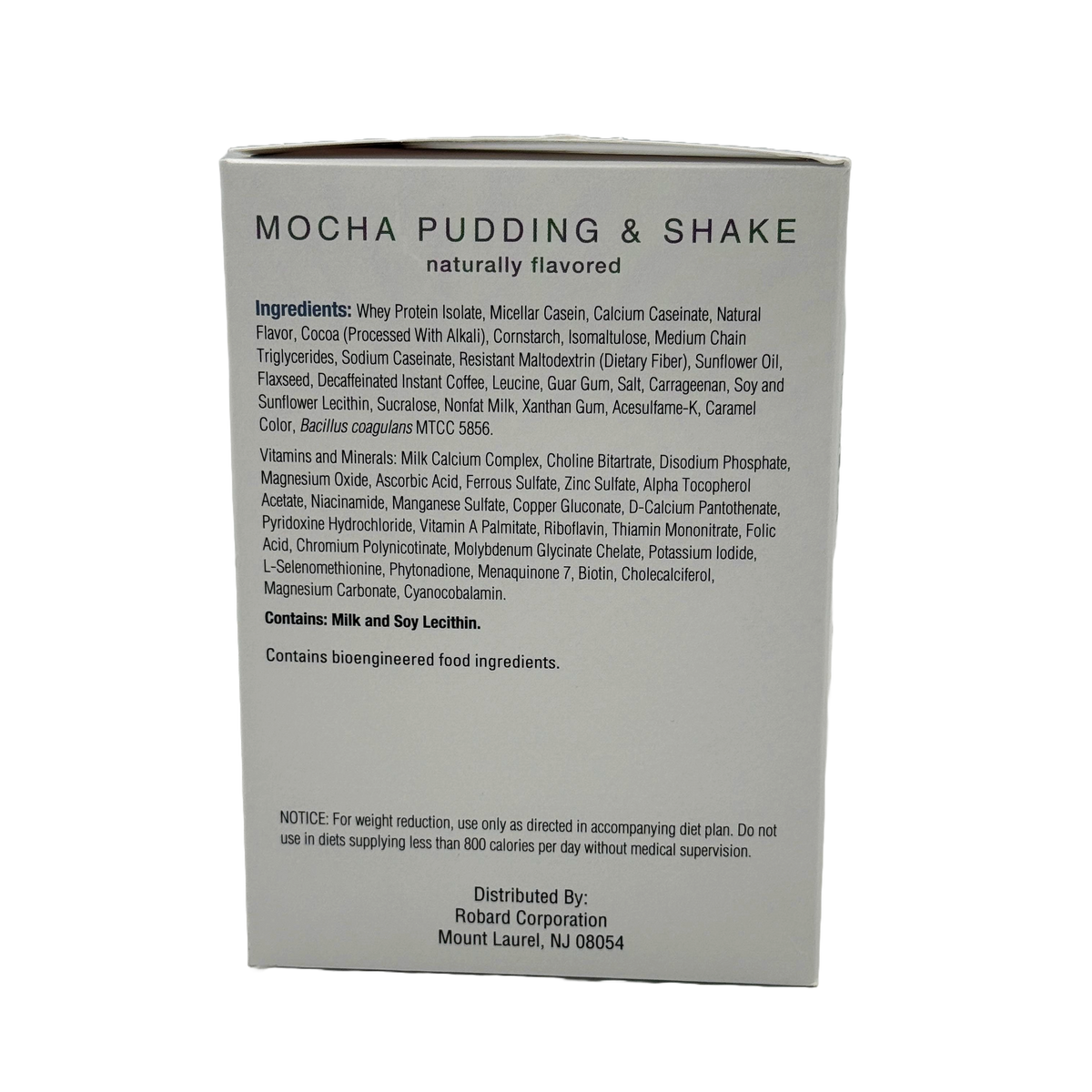 Numetra 20g Protein Pudding & Shakes - Mocha