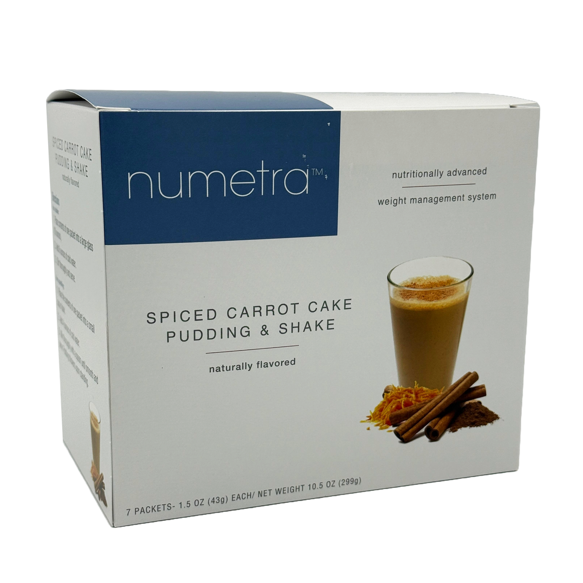 Numetra 20g Protein Pudding & Shakes - Spiced Carrot Cake