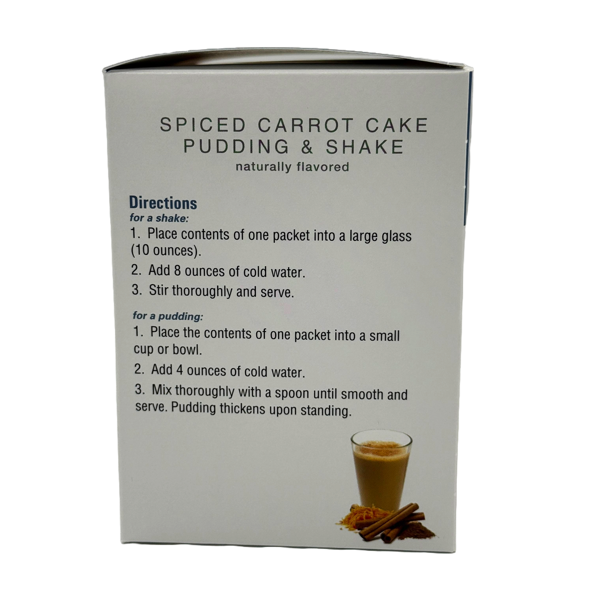 Numetra 20g Protein Pudding & Shakes - Spiced Carrot Cake