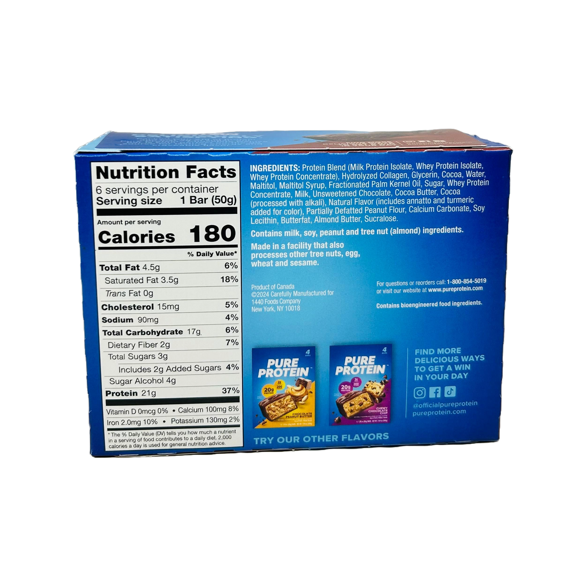 Pure Protein Bars - Chocolate Deluxe
