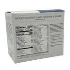Numetra 20g Protein Pudding & Shakes - Spiced Carrot Cake