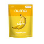 Numa Banana Cream taffy pouch front