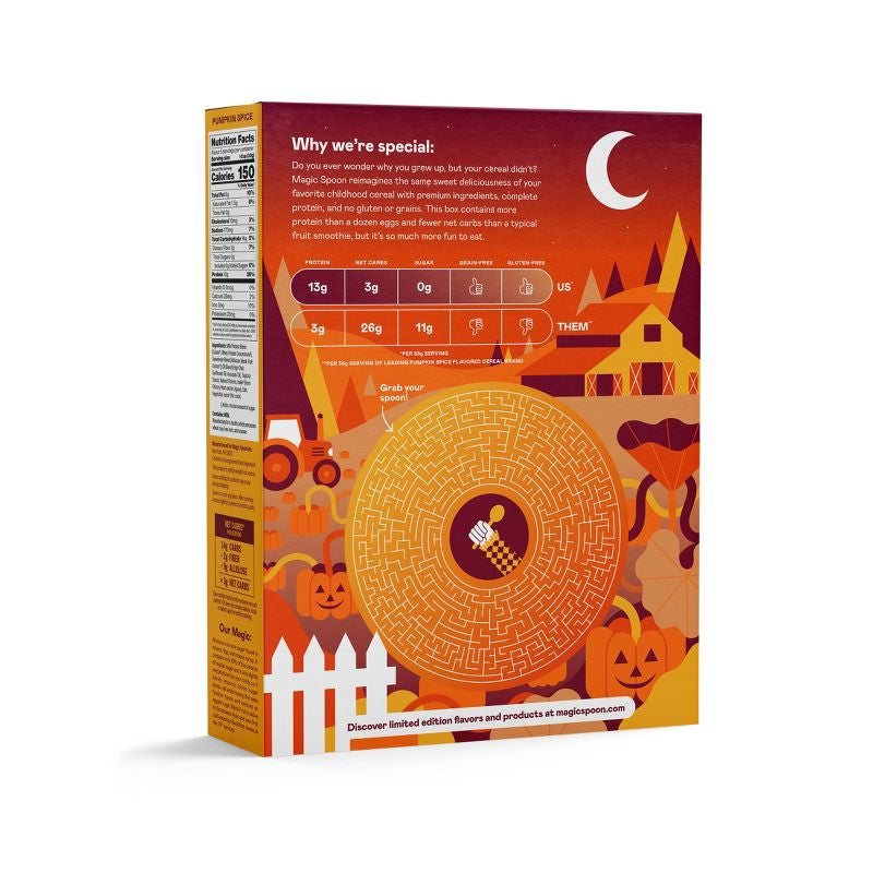 Magic Spoon Protein Cereal, 7oz - Pumpkin Spice