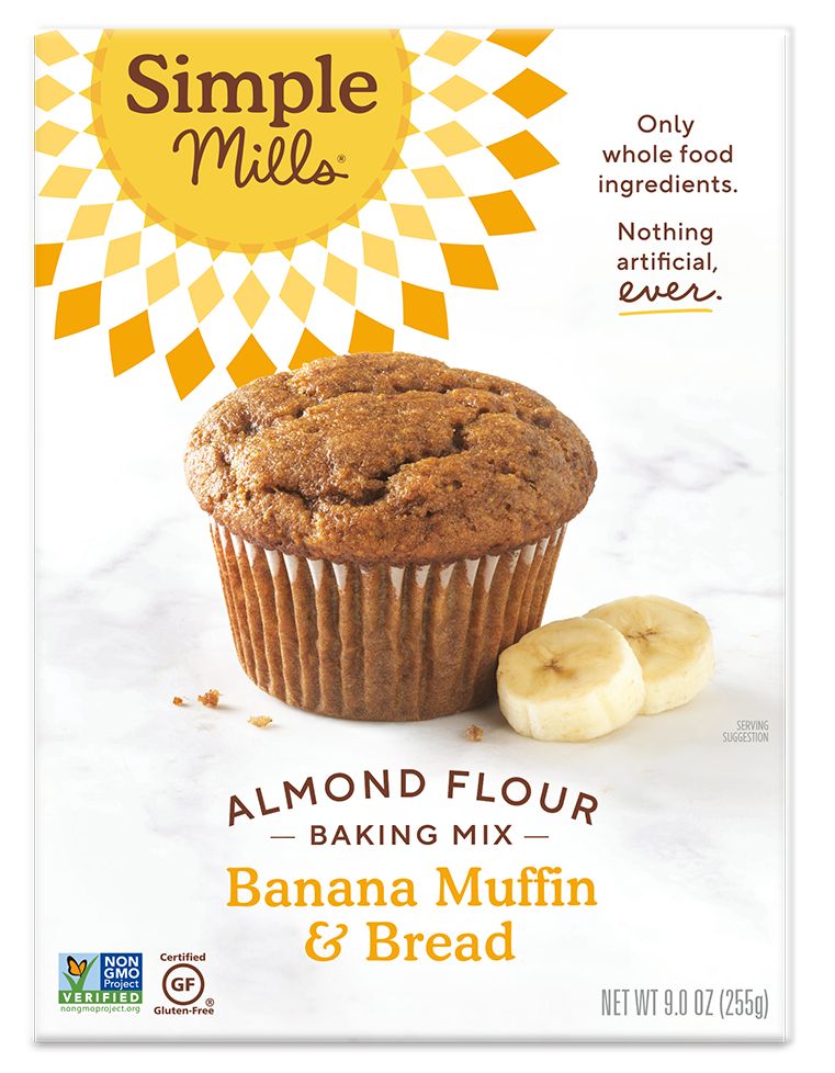 Simple Mills Banana Muffin & Bread Almond Flour Mix 9 oz