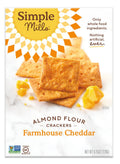 Simple Mills Almond Flour Crackers - Farmhouse Cheddar, 4.25 oz