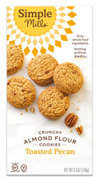 Simple Mills Crunchy Cookies, 5.5oz. - Toasted Pecan