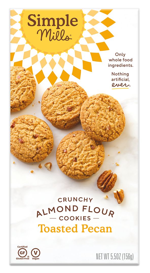 Simple Mills Crunchy Cookies, 5.5oz. - Toasted Pecan