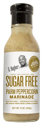G Hughes Smokehouse Sugar Free Marinade - Parm Peppercorn (12 oz)