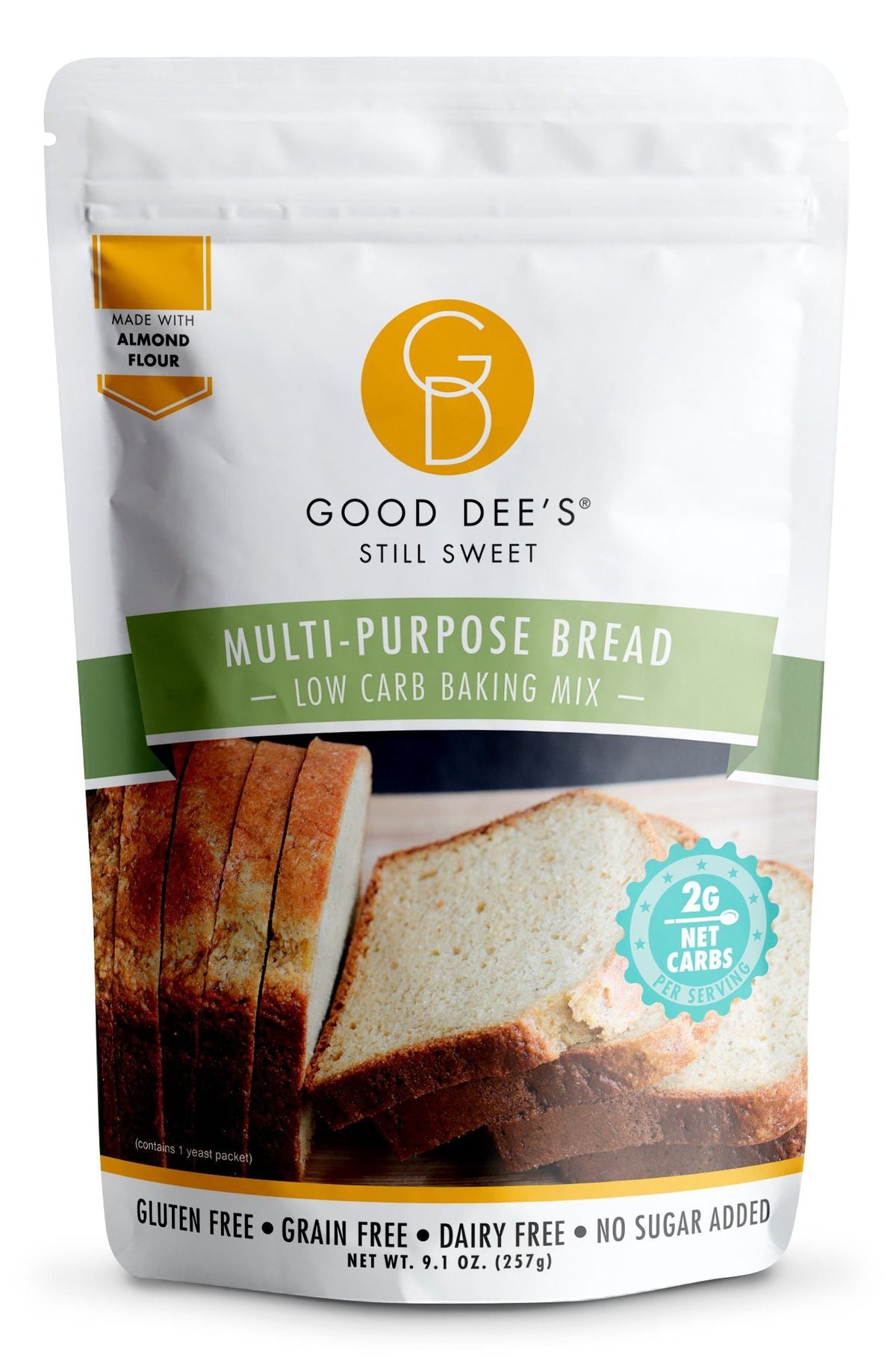Good Dee's Low Carb Multi Purpose Bread Mix 9.1 oz