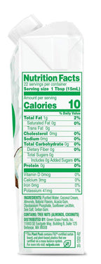 Nutpods Almond + Coconut Unsweetened Creamer - Caramel (CLEARANCE: Best by April 30, 2024)