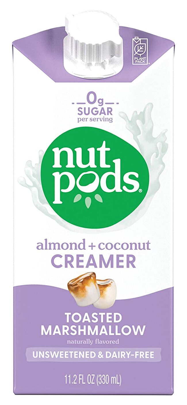 Nutpods Almond + Coconut Unsweetened Creamer - Toasted Marshmallow 11.2 fl oz