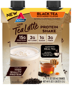 Atkins Nutritionals Iced Coffee Ready-to-Drink Protein Shakes - Black Tea Honey Latte, 11 oz 4 pack