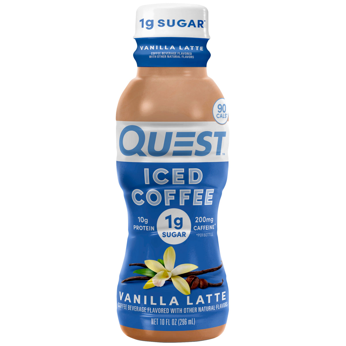 Quest Nutrition Iced Coffee in Vanilla Latte #Size_4-Pack, product image 5.