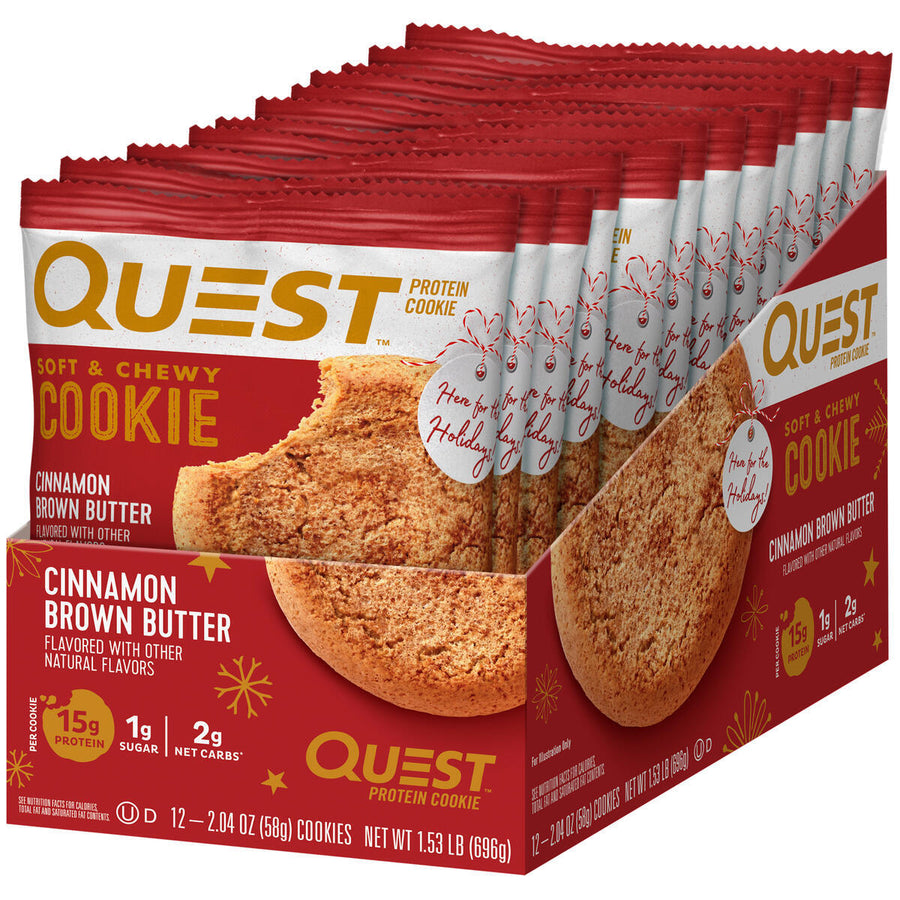 Quest Nutrition Quest Protein Cookie in Cinnamon Brown Butter (Seasonal), product image 1.