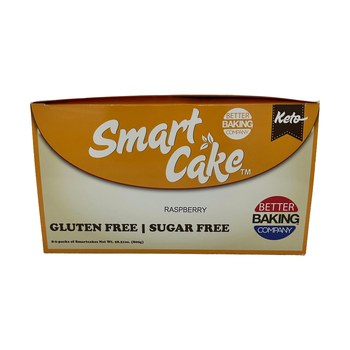 Smart Baking Company SmartCake - Raspberry, 2.11 oz, 8 packages