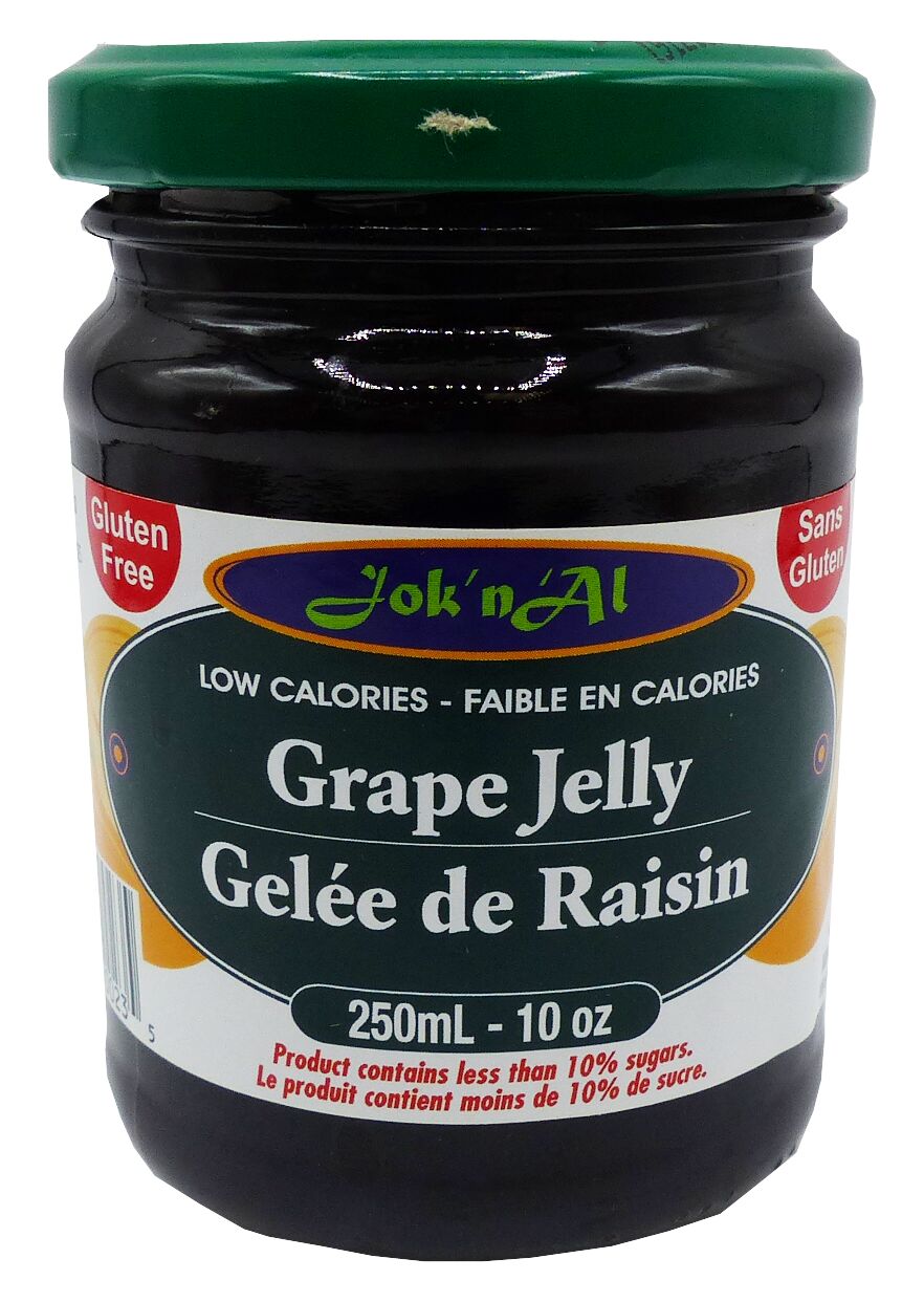 Jok n Al Low Calorie Fruit Spread - Grape Jelly 10 oz.