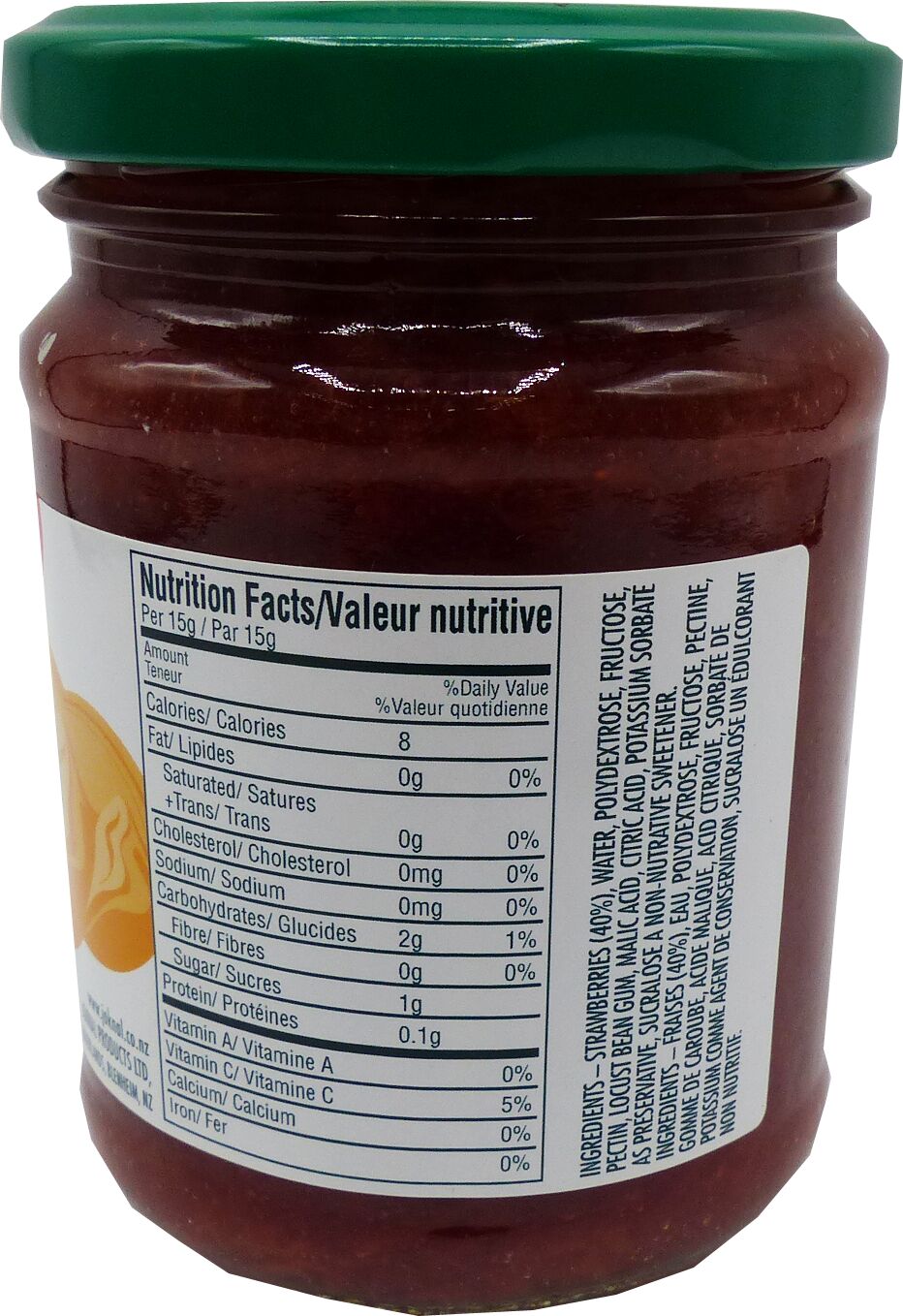 Jok n Al Low Calorie Fruit Spread - Strawberry 10 oz.