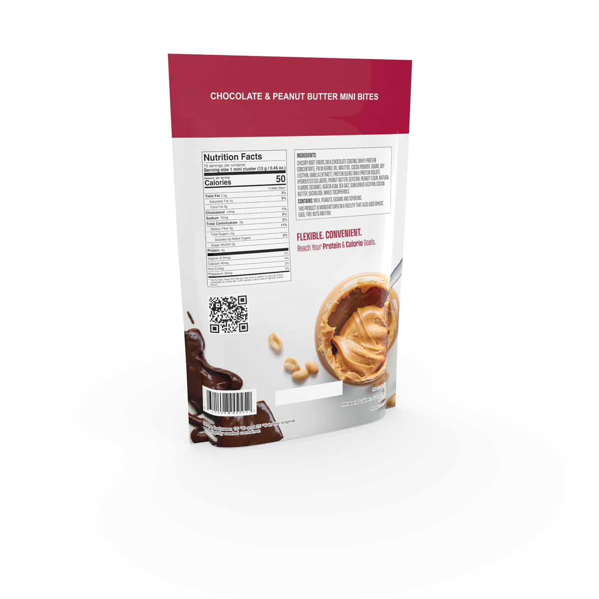 Proti Diet Protein Mini Bites - Chocolate & Peanut Butter One Bag
